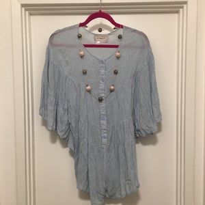 Romper BoHo Floral Vintage